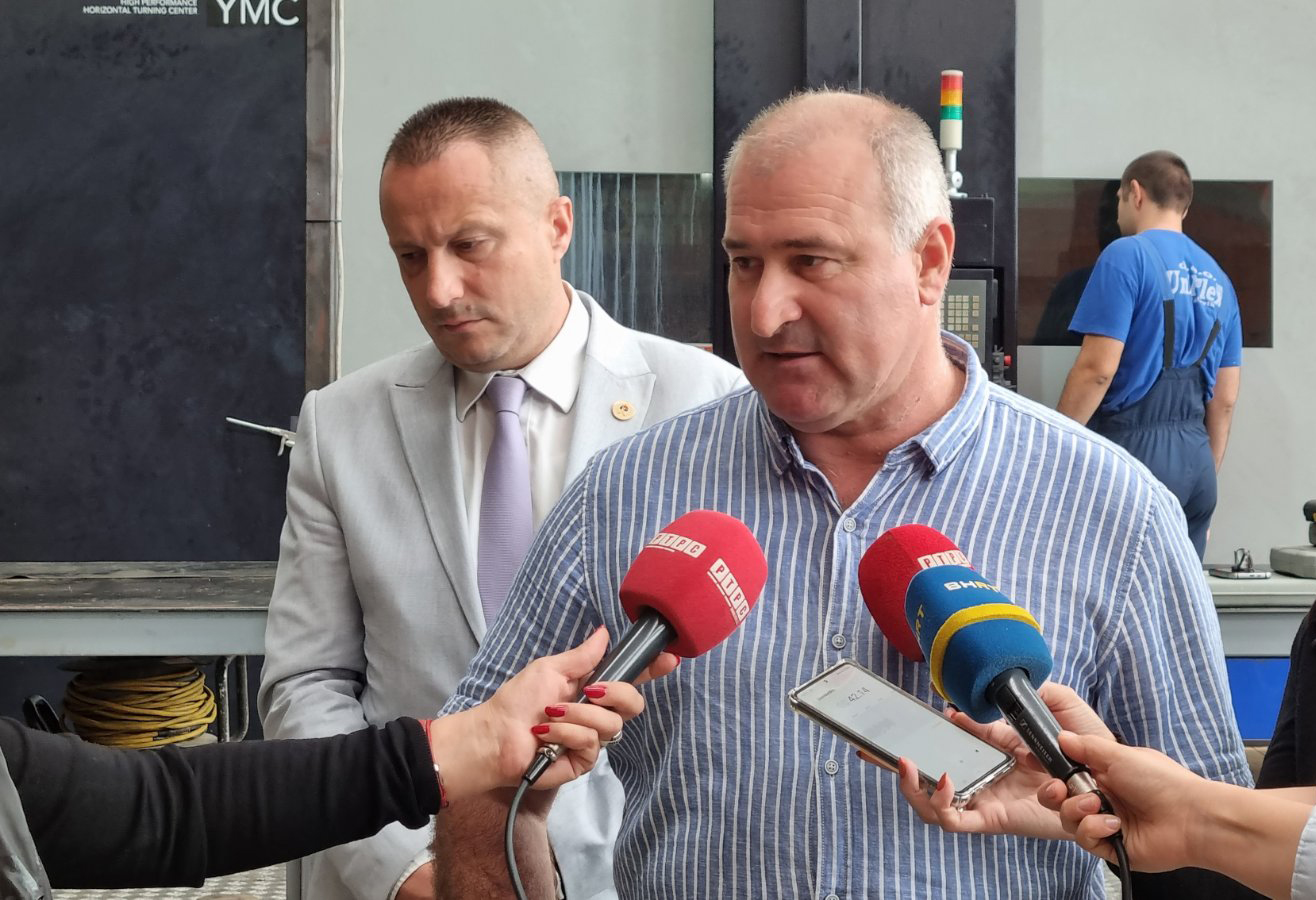 Petričević posjetio ugljevičku firmu "Unifleks"