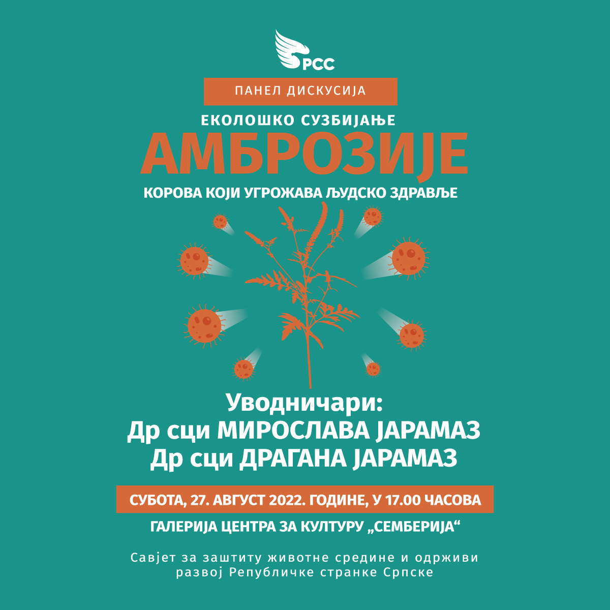 Eminentni stručnjaci o rješavanju problema ambrozije