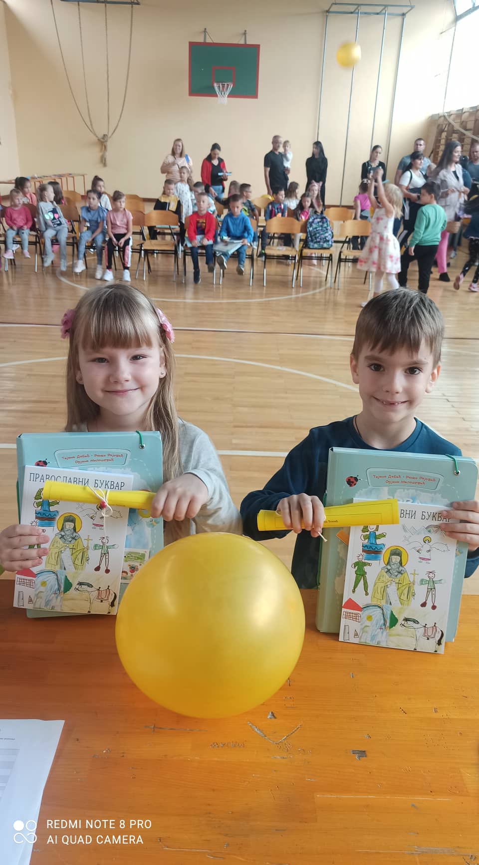 Prijem za prvačiće u školi "Stevan Nemanja"