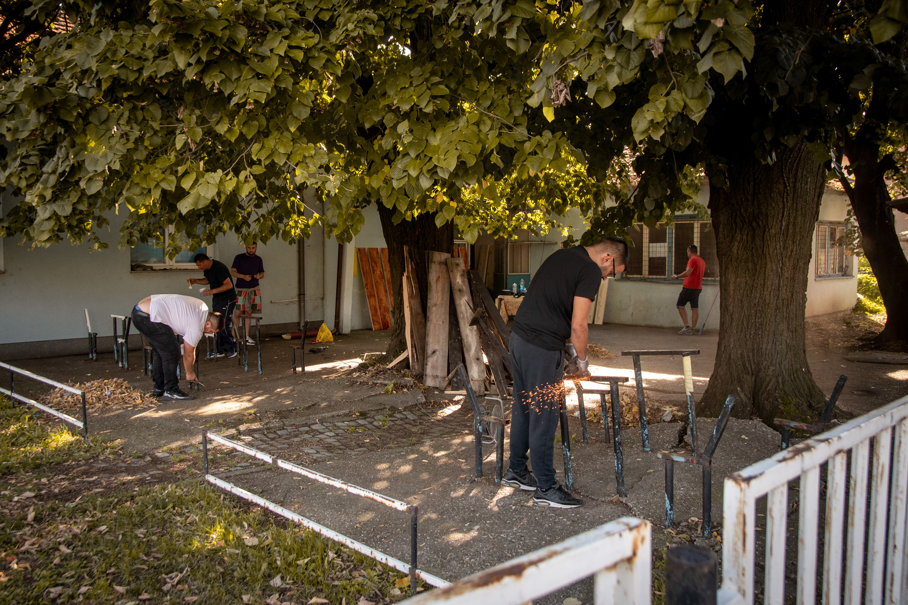 Akcija uređenja MZ Bogdanović - “Zbog nemara Gradske uprave, moramo sami” FOTO