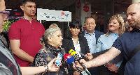 FOTO Kandidati Pokreta Uspješna Srpska obilјežili Nedjelјu borbe protiv tuberkoloze i drugih plućnih bolesti   