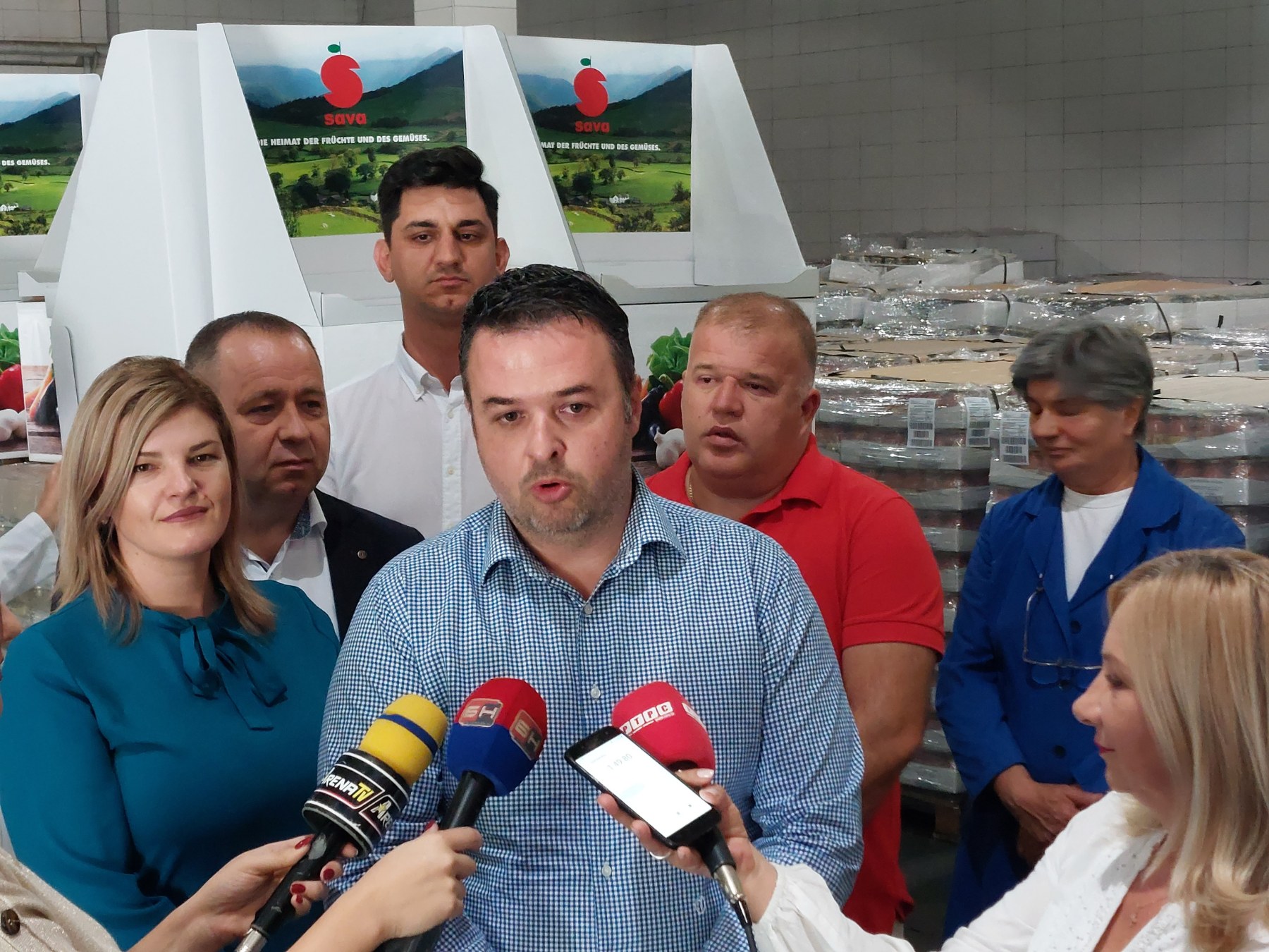 Kandidati Pokreta Uspješna Srpska posjetili Prehrambenu industriju "Sava" FOTO
