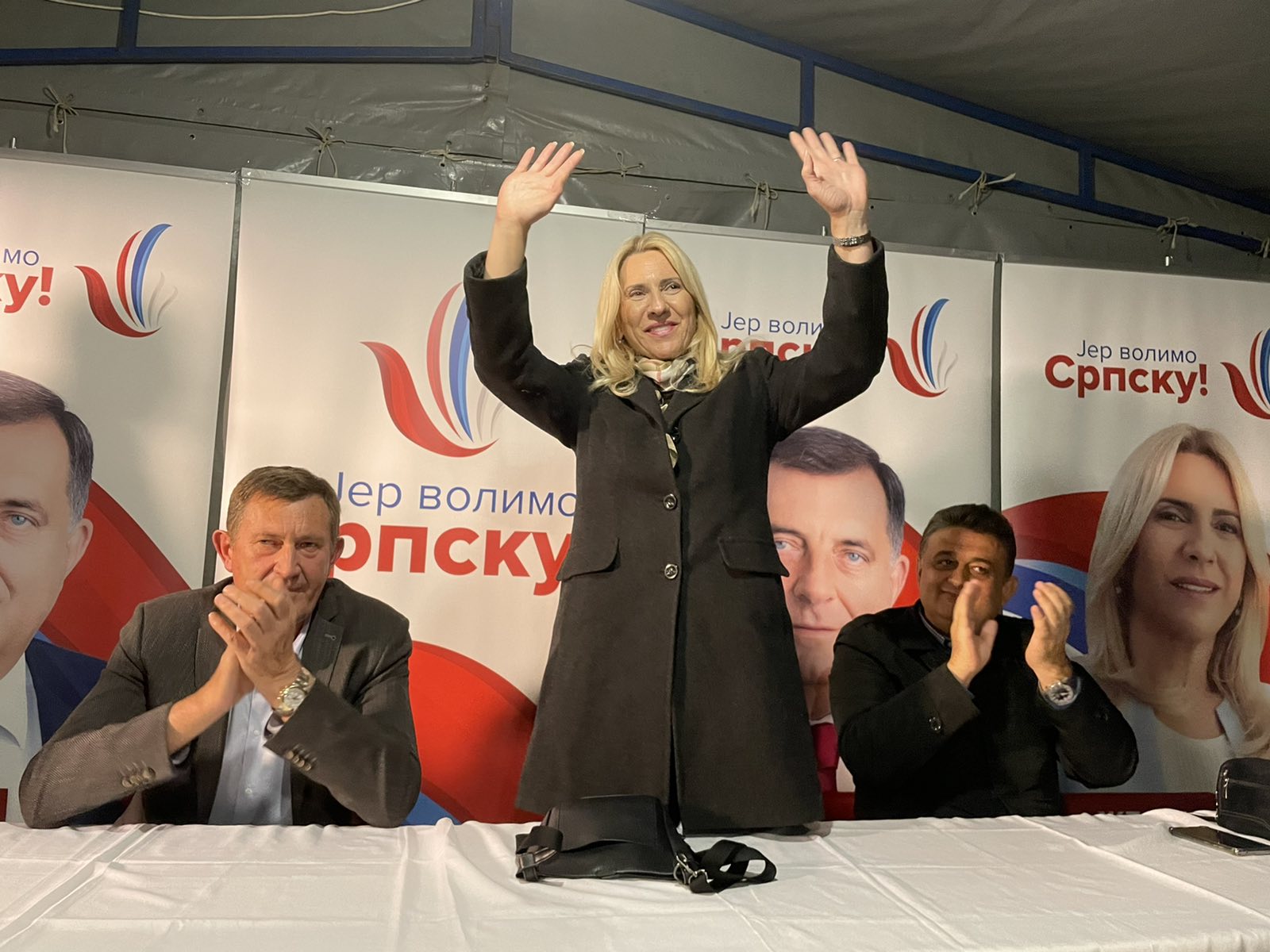 Mitrović: Bijeljina odlučuje - Bijeljina podržava Dodika i Cvijanovićevu