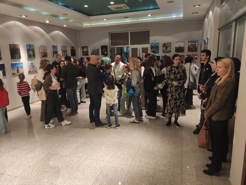 Motivi Semberije na slikama mladih umjetnika radionice „Sfumato“