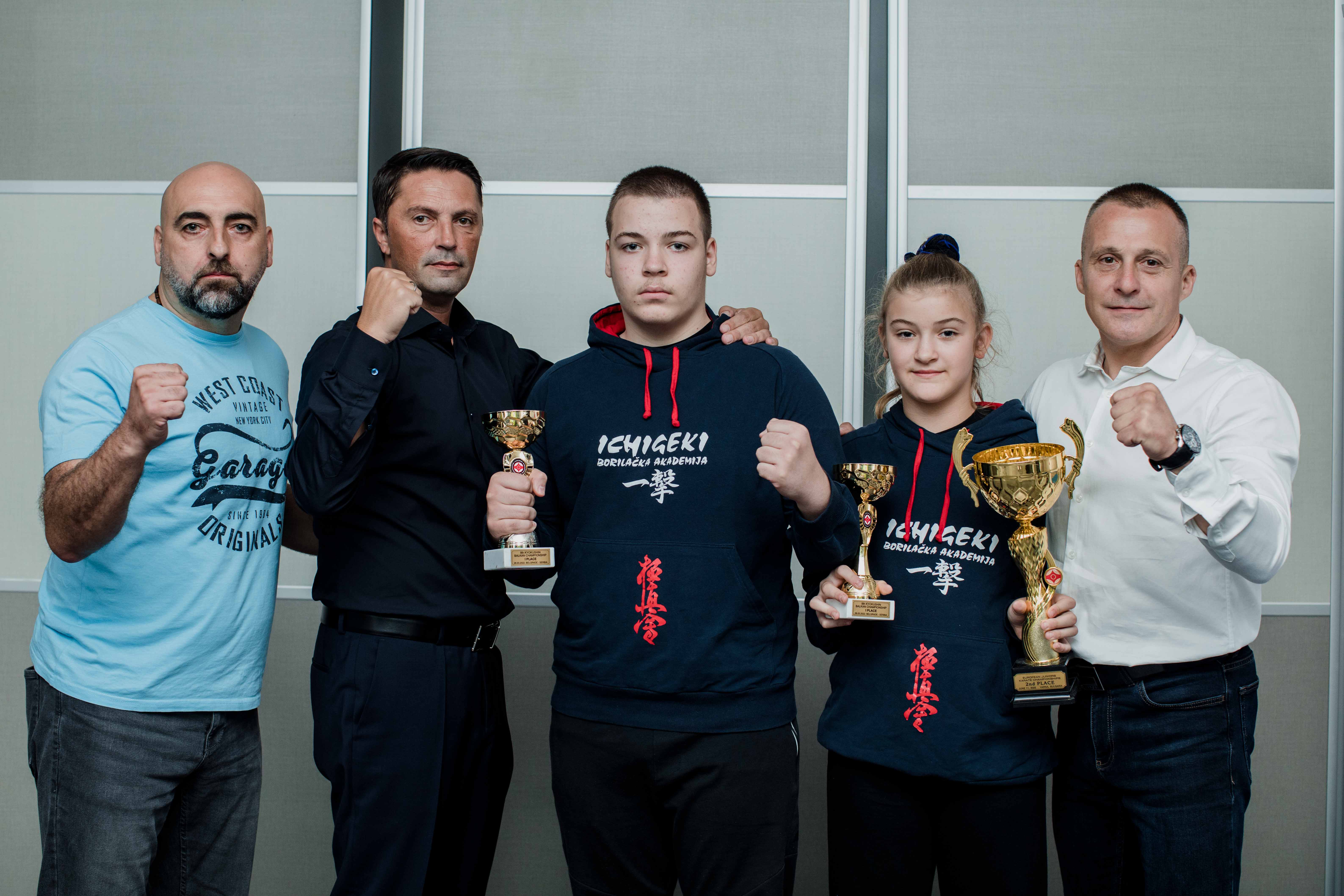 Slavenko Ristić čestitao mladim karate šampionima iz Brčkog