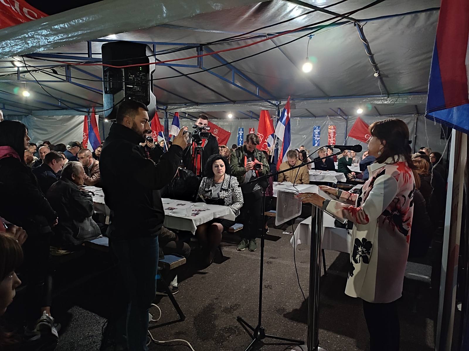 Tribina SNSD u Dašnici: Narod će dati glas za Srpsku i provjerene političare - Dodika i Cvijanovićevu