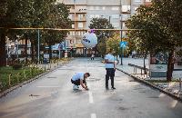 FOTO ZaROLAJ - defile vozača na točkićima u centru Bijeljine