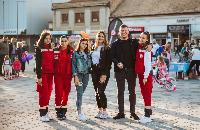 FOTO ZaROLAJ - defile vozača na točkićima u centru Bijeljine