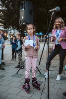 FOTO ZaROLAJ - defile vozača na točkićima u centru Bijeljine