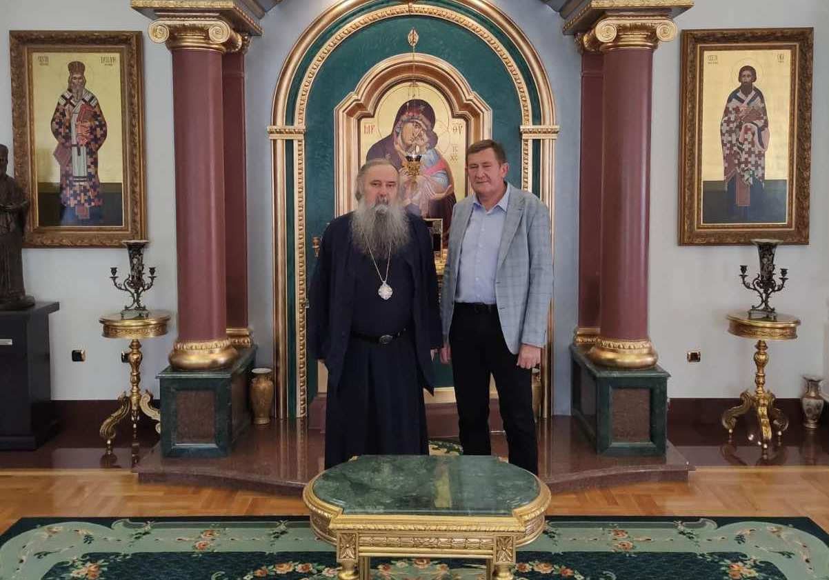 Episkop Fotije primio u posjetu ministra Vojina Mitrovića