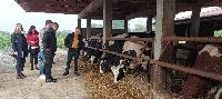 FOTO Kandidati Pokreta Uspješna Srpska obišli farmu Nebojše Đokića iz Dvorova