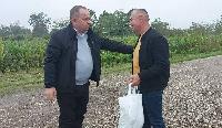 FOTO Kandidati Pokreta Uspješna Srpska obišli farmu Nebojše Đokića iz Dvorova