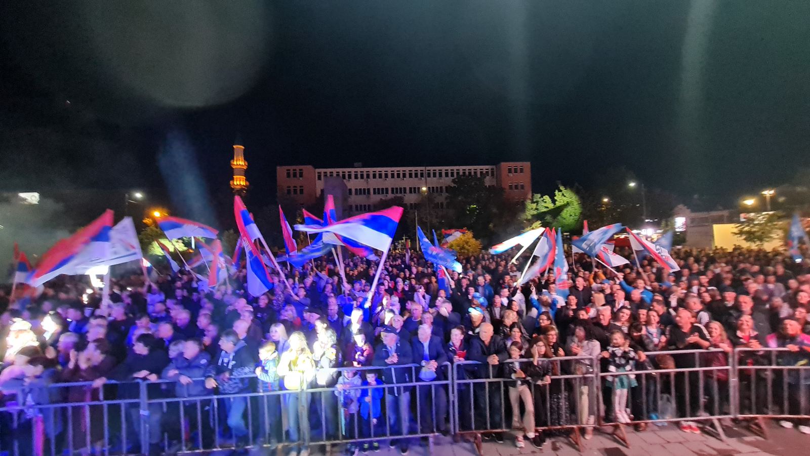 Šarović na skupu u Bijeljini: Za saradnju sa Srbijom i pristupanje Otvorenom Balkanu