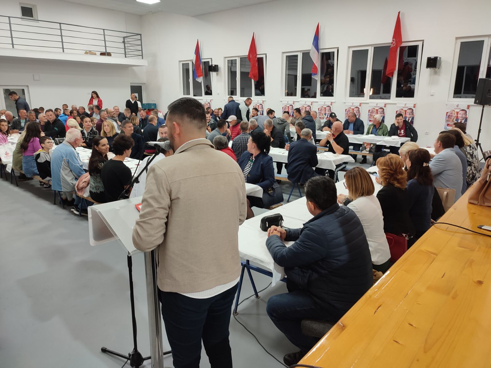 SNSD u Pučilama: Semberija je odlučila, Semberija glasa za Dodika i Cvijanovićevu