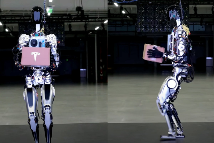 VIDEO Mask predstavio humanoidnog robota