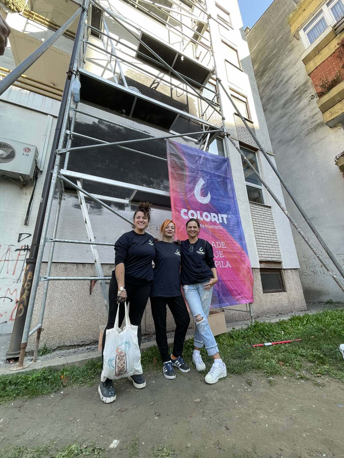 Počelo oslikavanje velikih murala na šest zgrada u Bijeljini