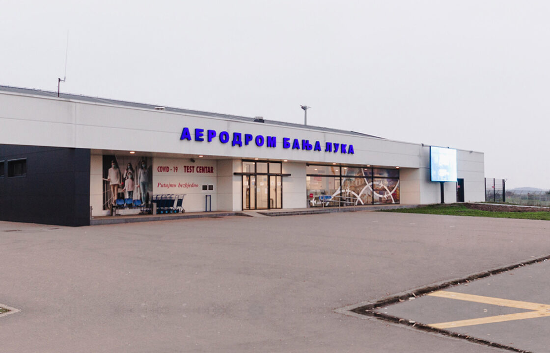 Zbog dojave o bombi Aerodrom Banjaluka privremeno zatvoren za saobraćaj