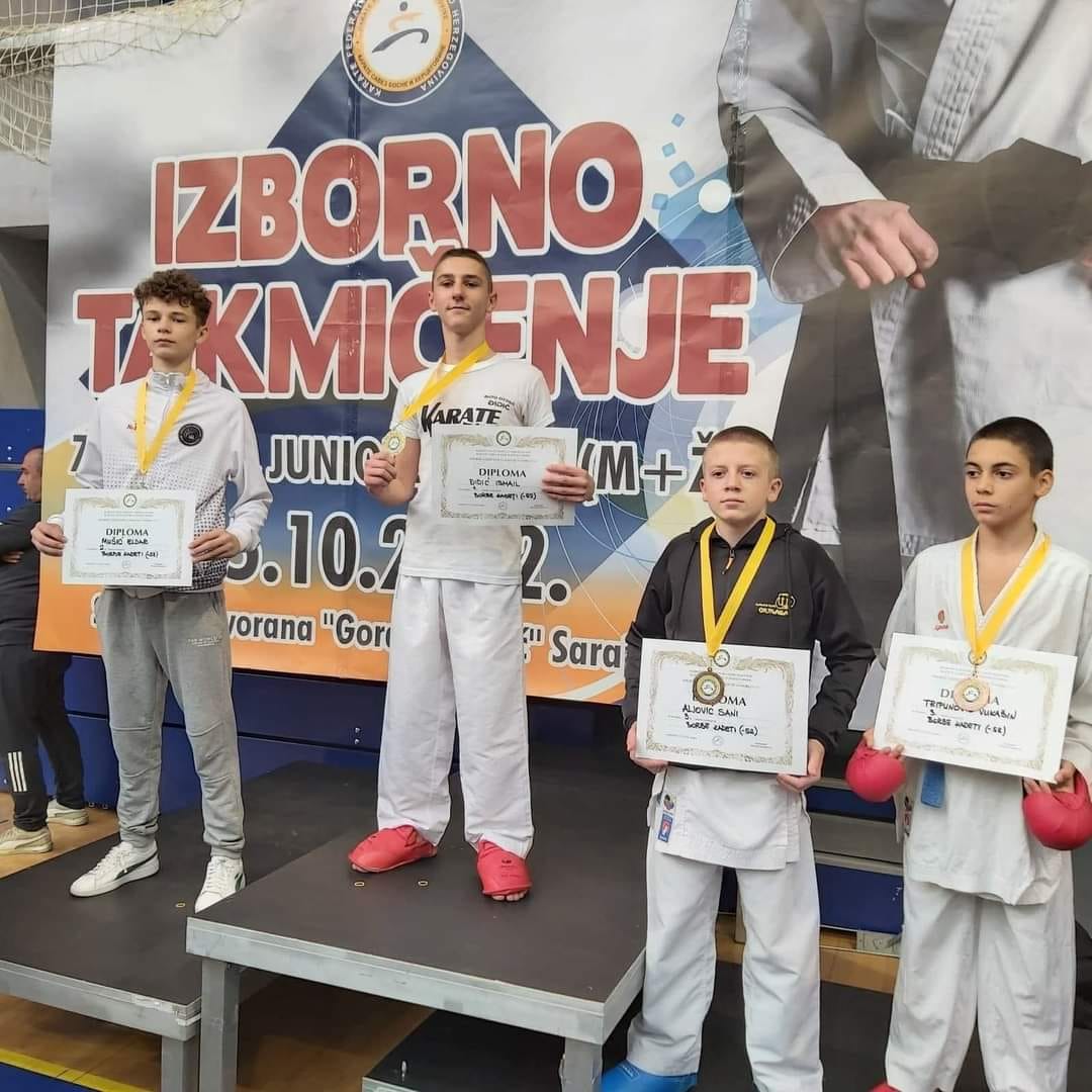 Marija Gavrilović zlatna na izbornom turniru KS BiH