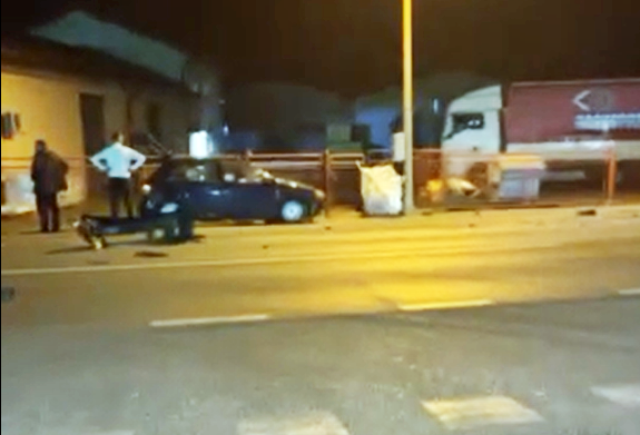 Sudar pet automobila u Dvorovima kod Bijeljine (FOTO)