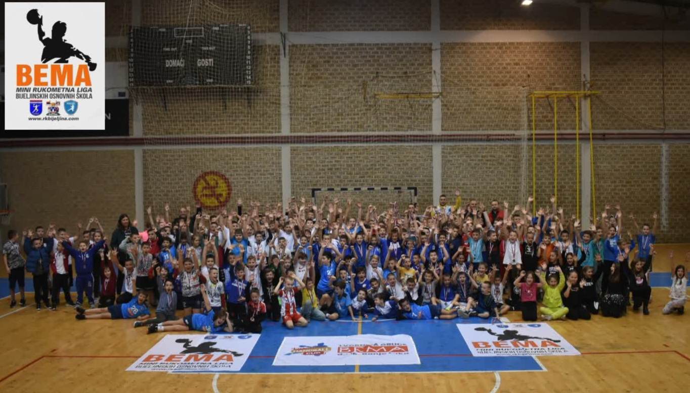 BEMA mini rukometna liga okupila više od 200 djece FOTO