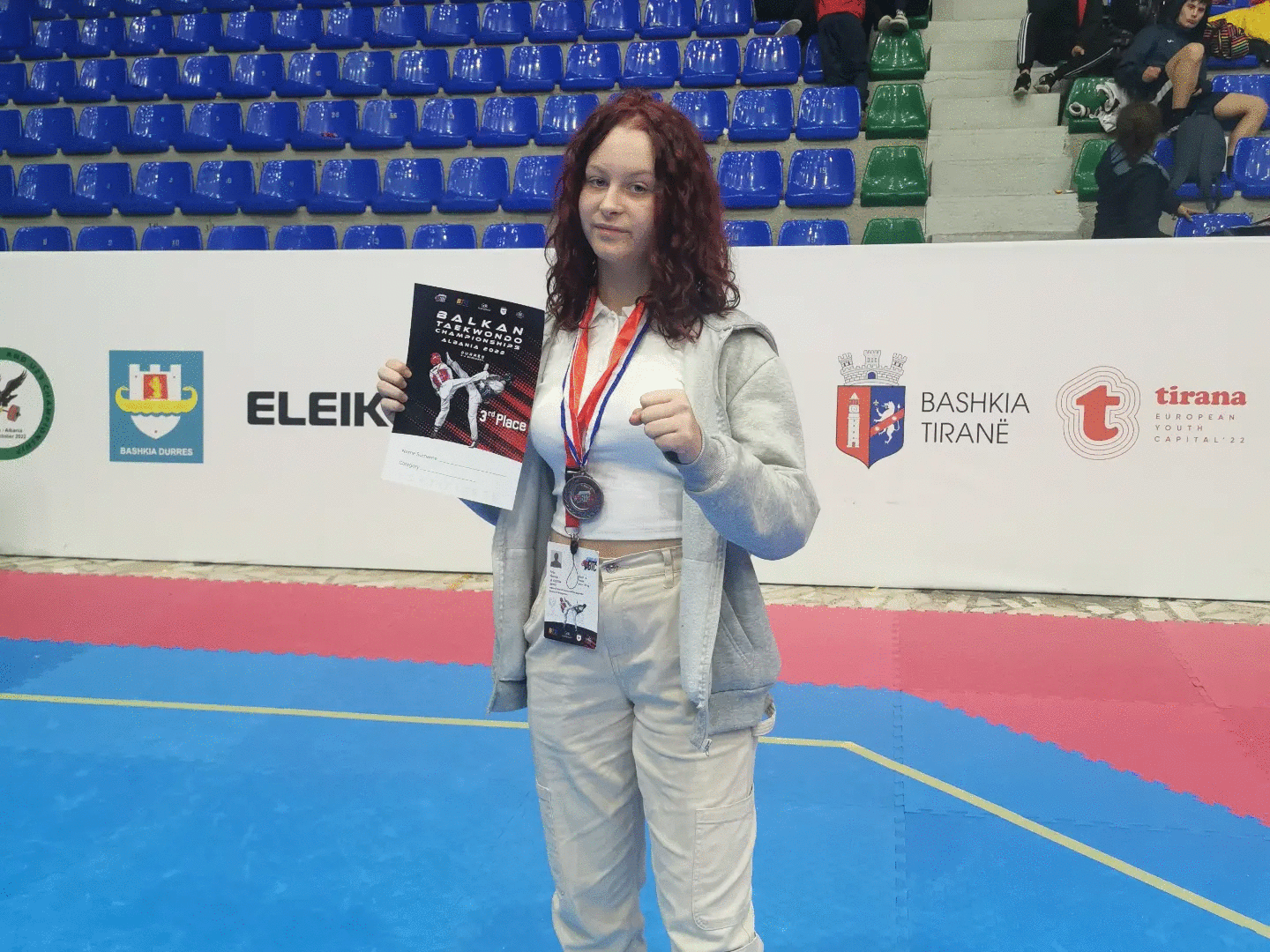 Tkd Jopa: Anja Klašnja osvojila medalju na Balkanskom prvenstvu