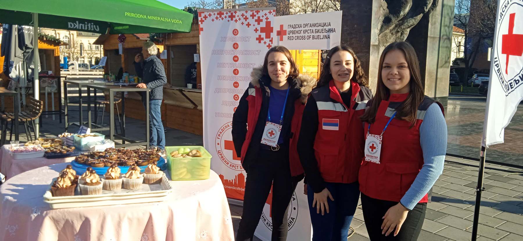 "Humanitarna čajanka" Crvenog krsta Bijeljina