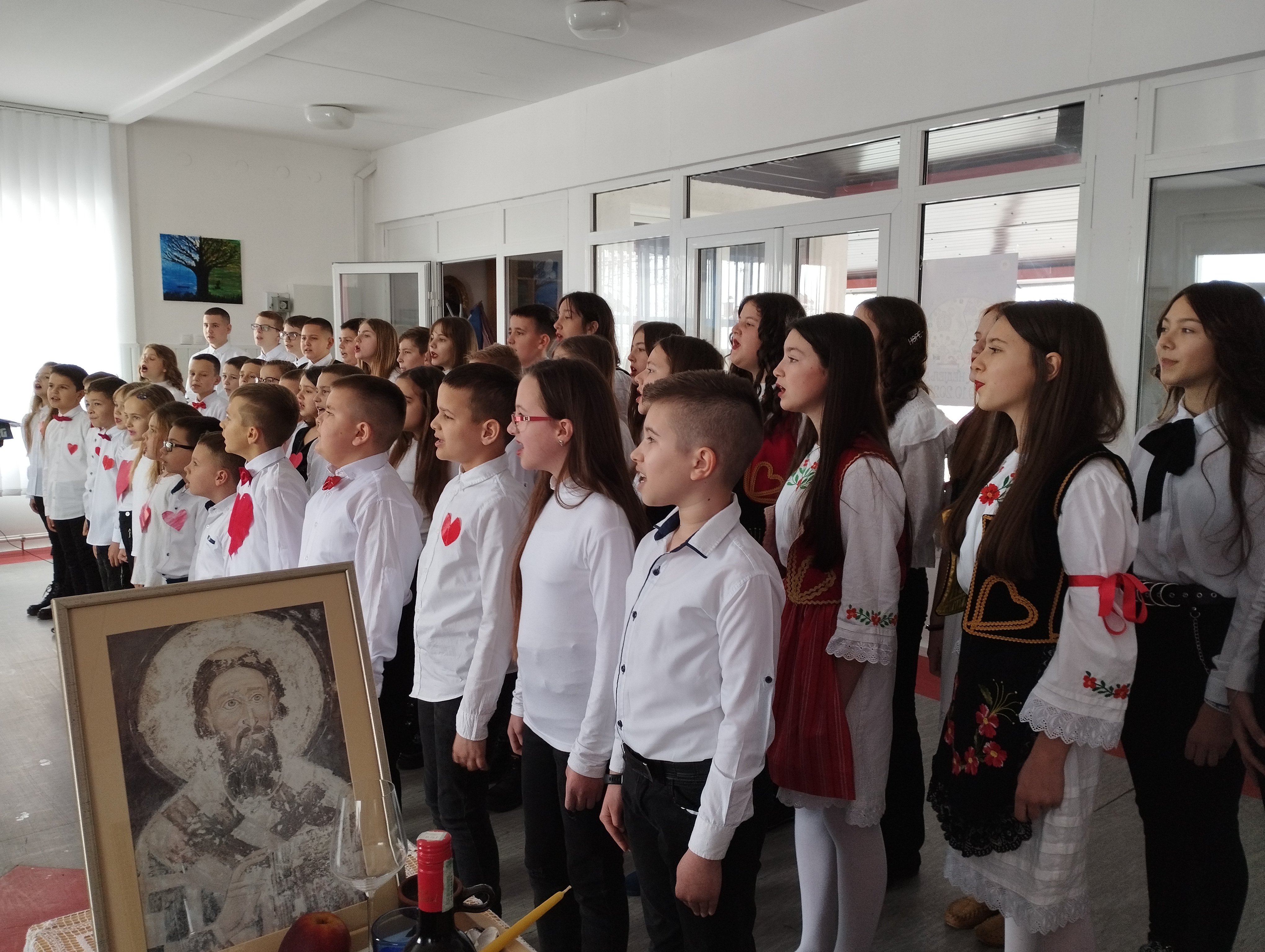 Svečanost u čast Svetog Save - Osnovna škola u Zabrđu proslavila slavu FOTO/VIDEO