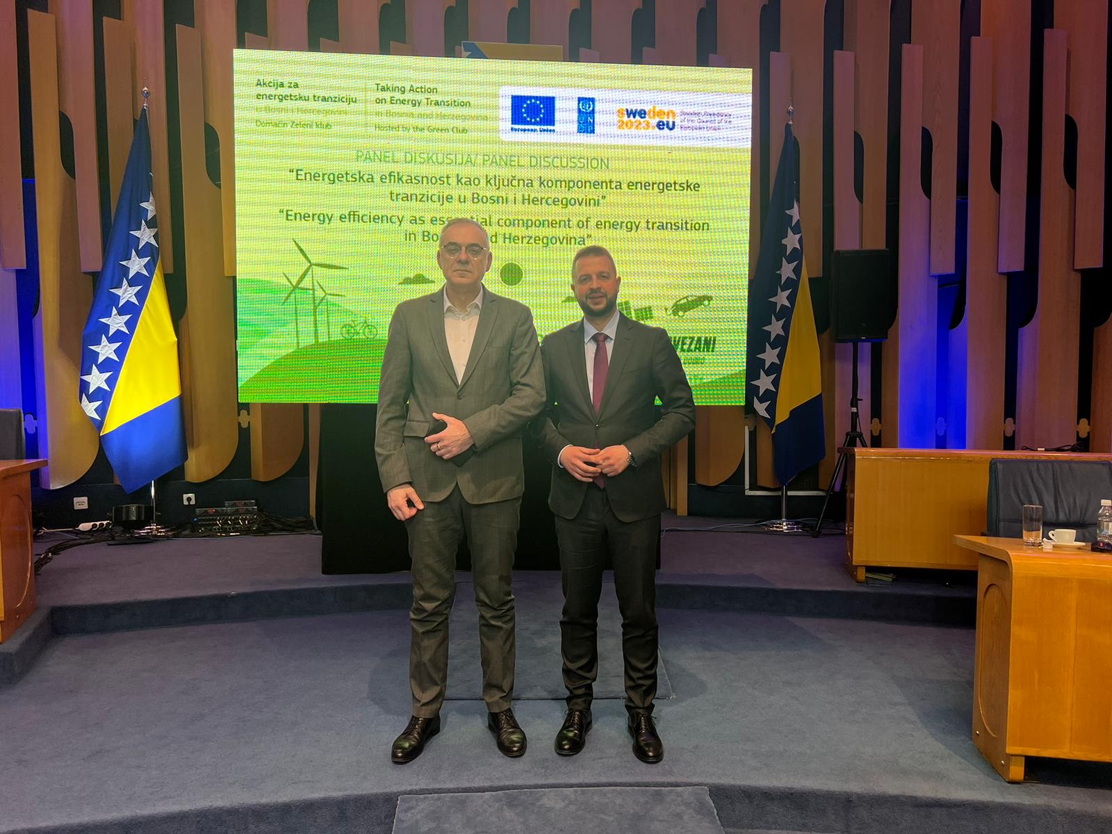 Miličević i Nešković na konferenciji o energetskoj efikasnosti