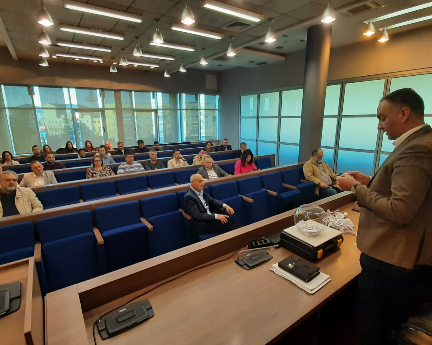 (FOTO) Božić: Žrijebanjem određen sastav biračkih odbora za spovođenje opoziva