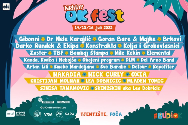 Sjajan festivalski program na devetom izdanju Nektar OK Festa 2023