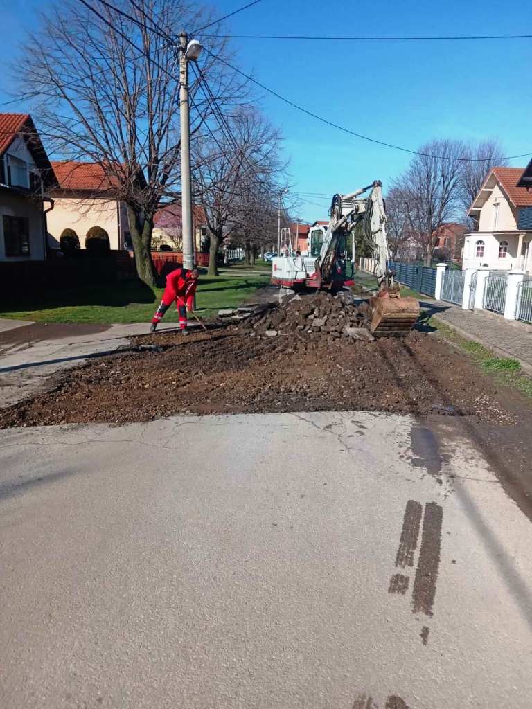 Počela rekonstrukcija Podrinjske ulice