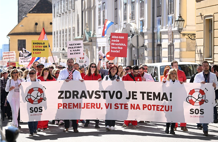 Veliki protest ljekara u Zagrebu: Milion ljudi će ostati bez porodičnog doktora