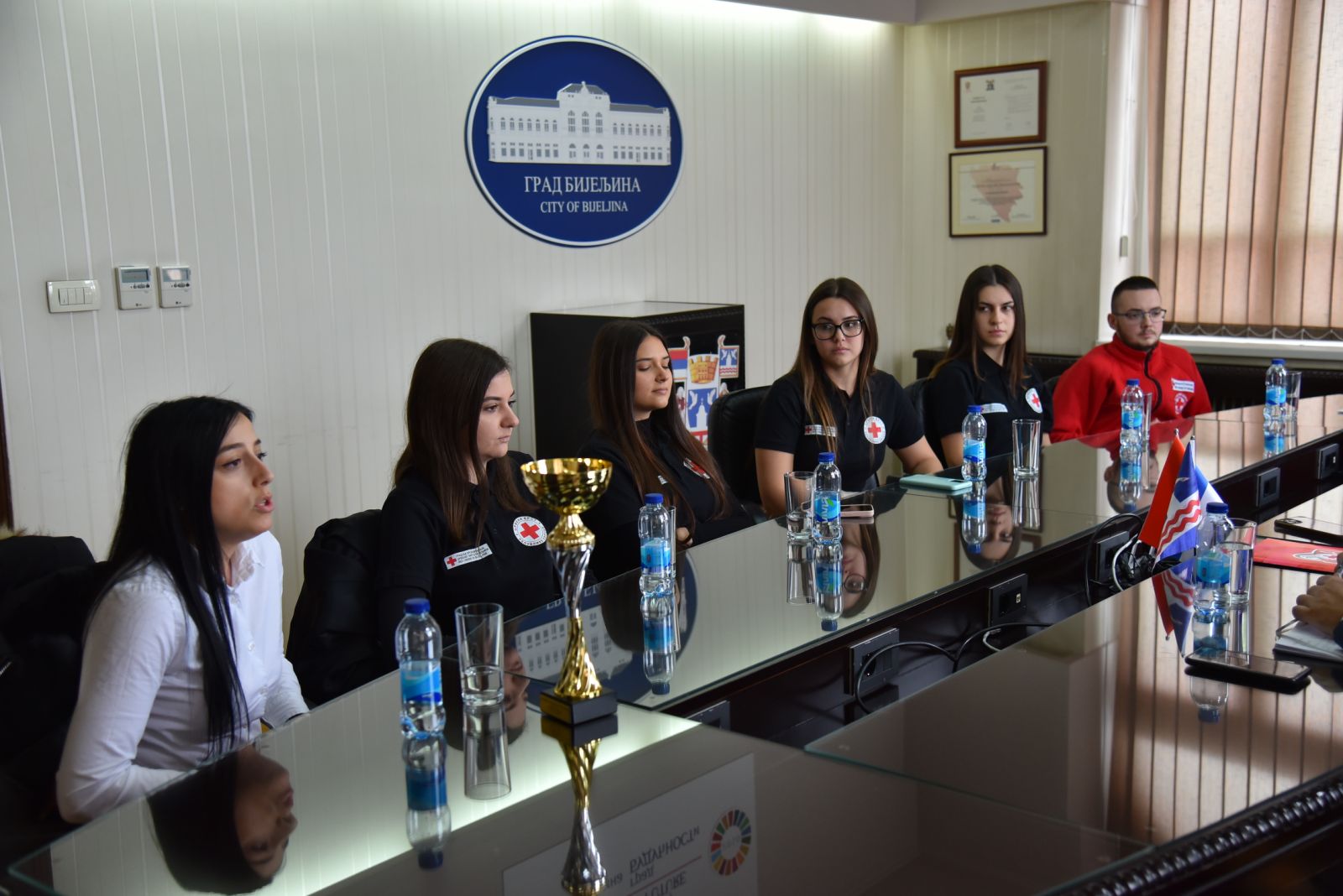 Prijem za volontere gradske organizacije Crvenog krsta Bijeljina