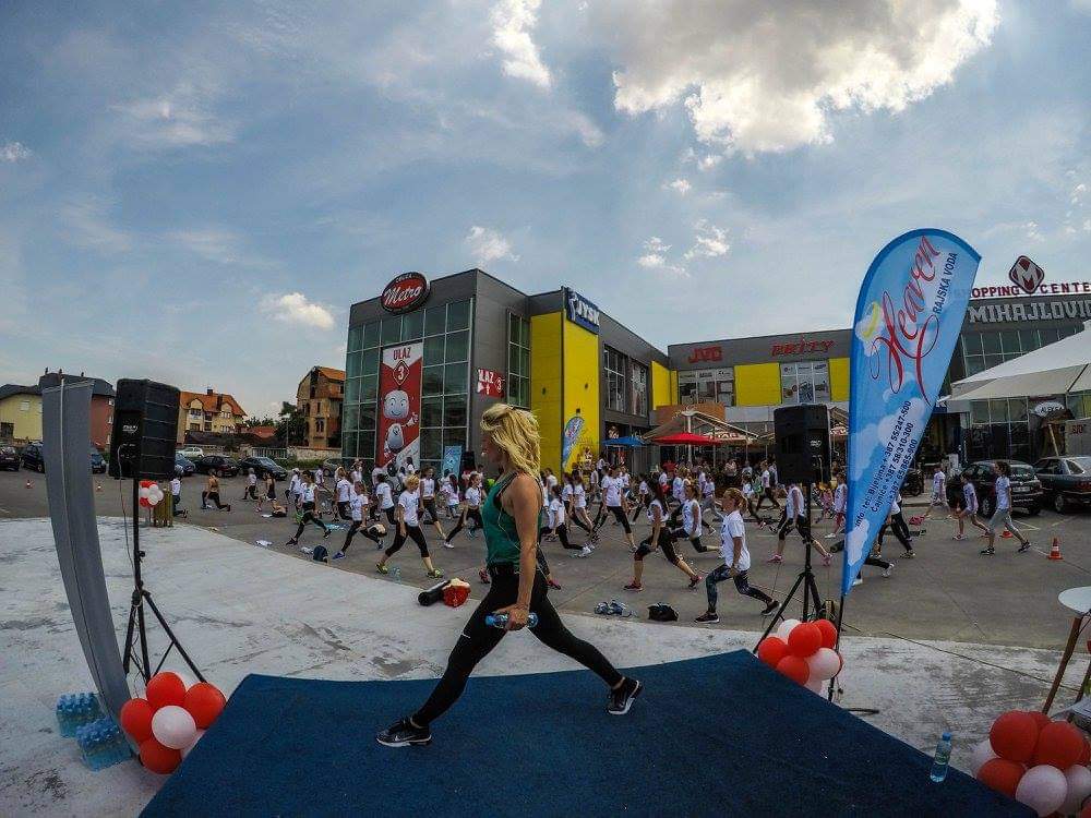 Danas na trgu "TRENIRAJ SA DANKOM MATUSIJEVIĆ"