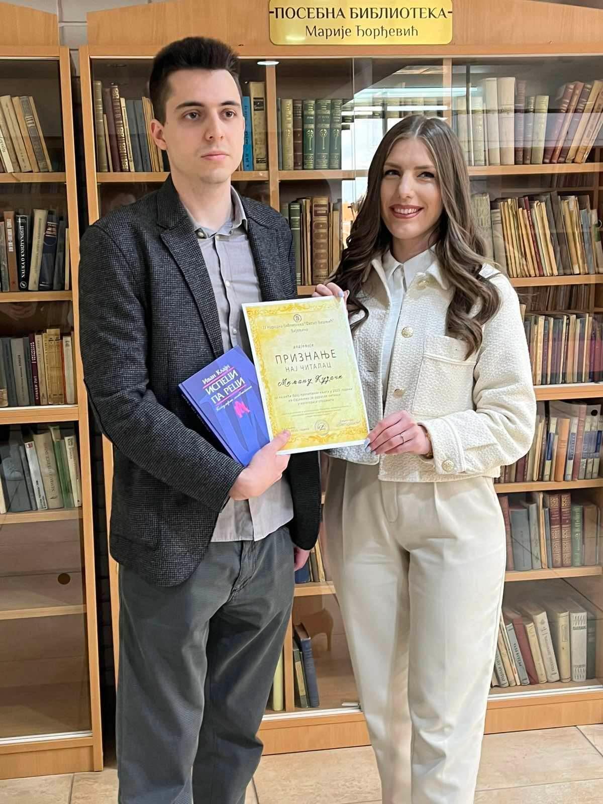 U BIBLIOTECI POPUST I PRIZNANJA povodom Svjetskog dana knjige