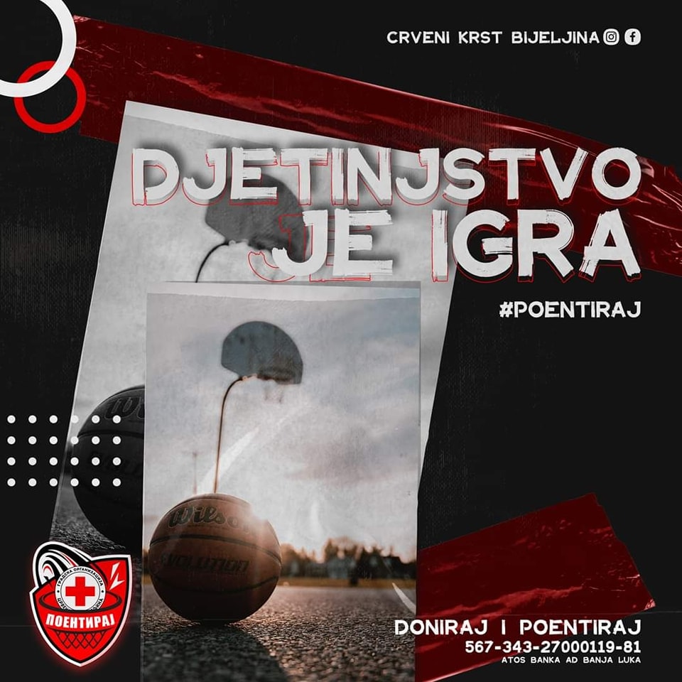 ODLIČNA IDEJA I REALIZACIJA Đurđević: Punog srca ću podržati akciju ,,DONIRAJ I POENTIRAJ"