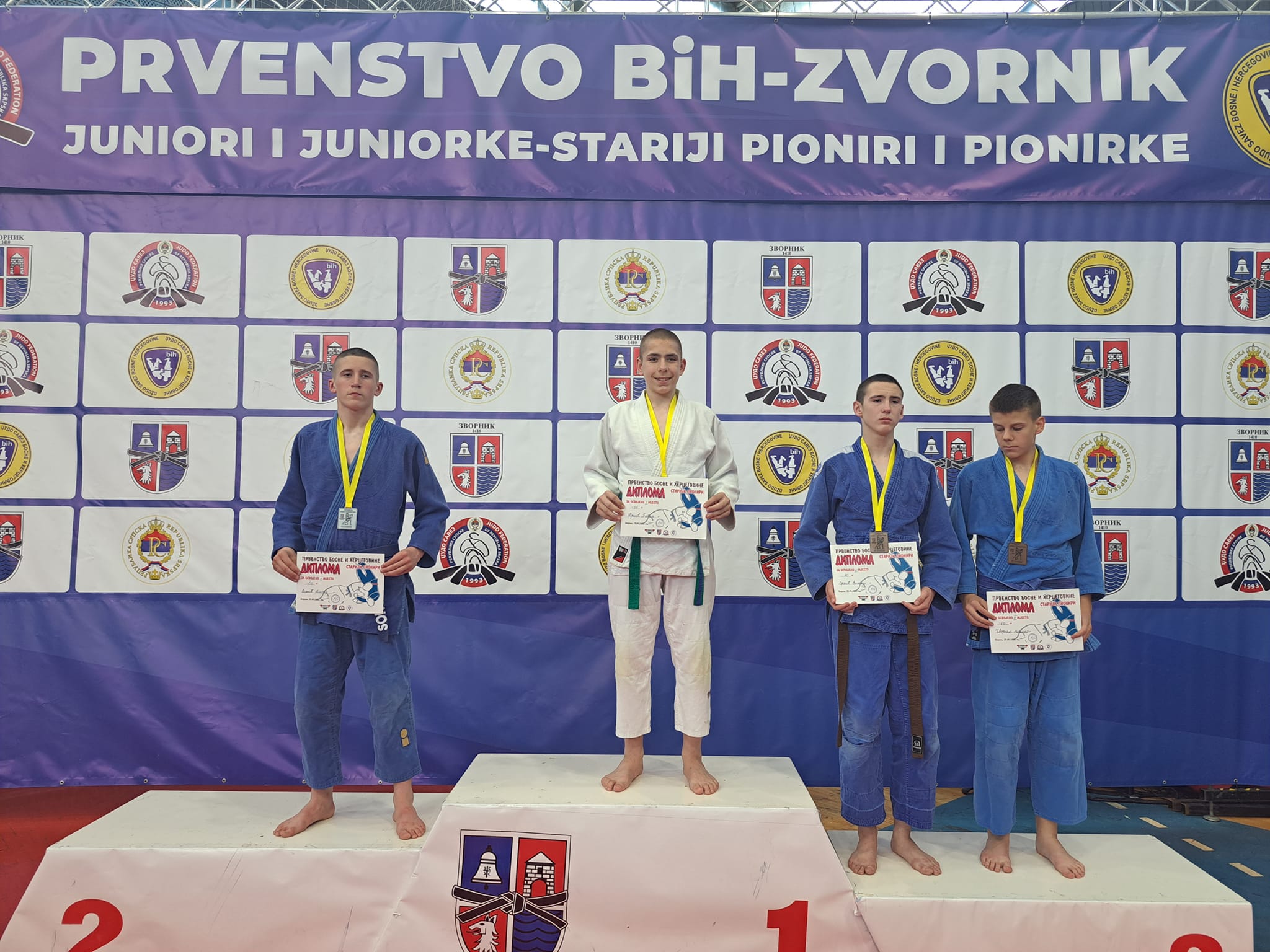 Džudisti "Pantera" osvojili 7 medalja, Maksim Petrović prvak BiH