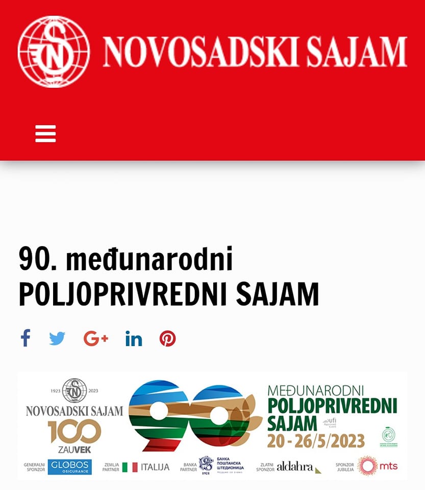 Agrarni fond Bijeljina: Poziv za besplatan odlazak na Poljoprivredni sajam u Novom Sadu