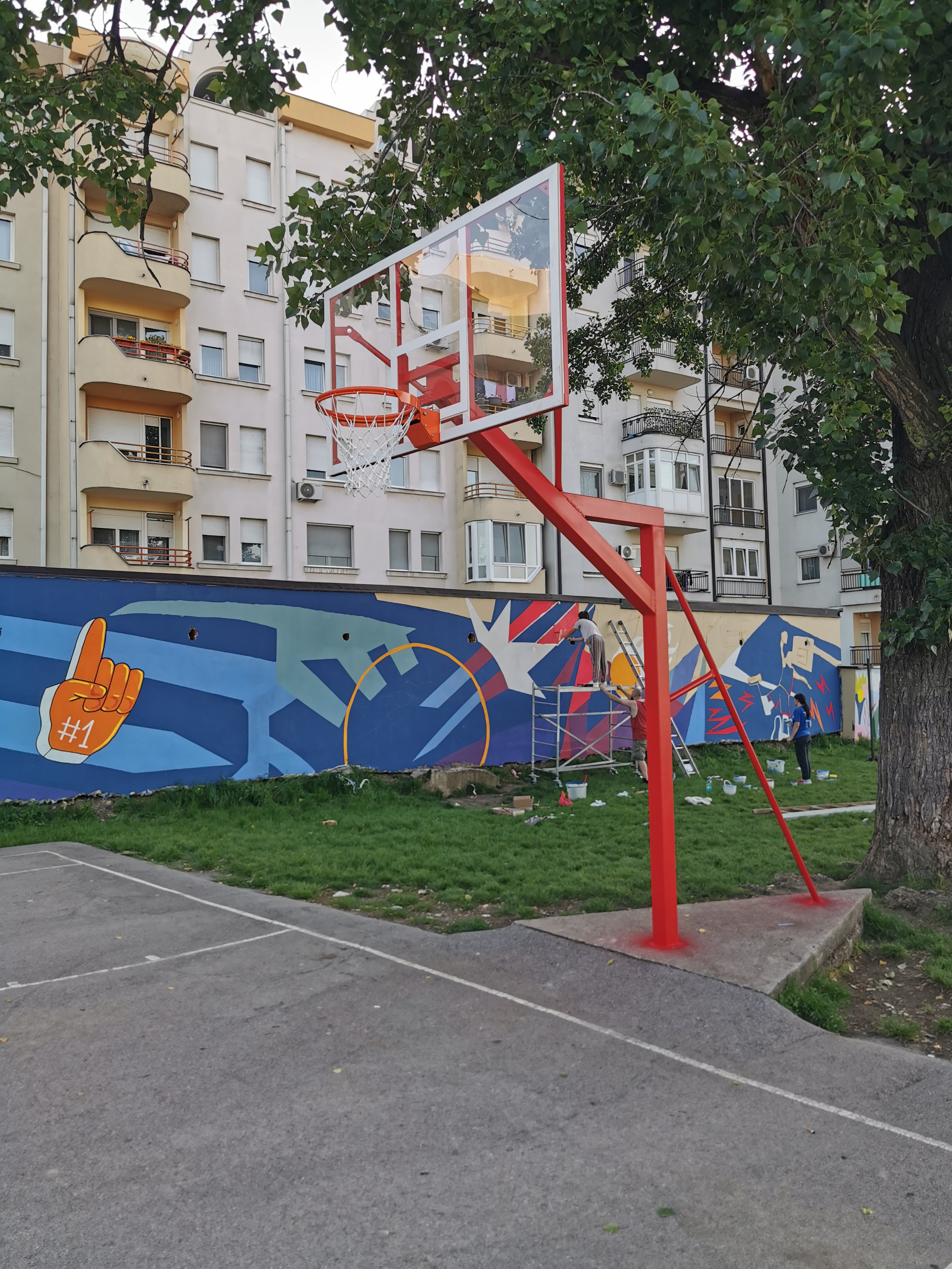 Na terenima škole "Sveti Sava" sada se POENTIRA