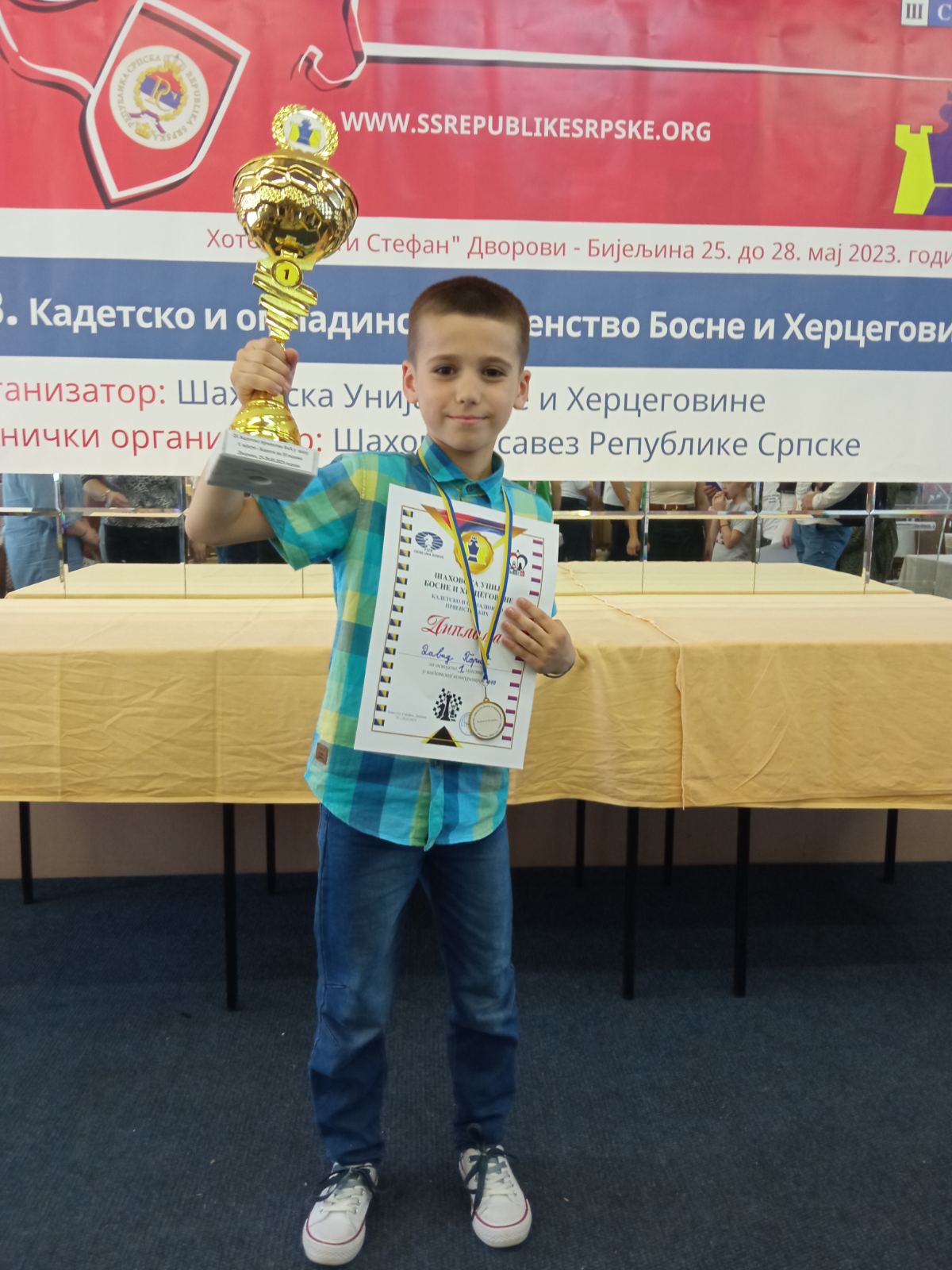 David Perić dvostruki šampion BiH i Republike Srpske