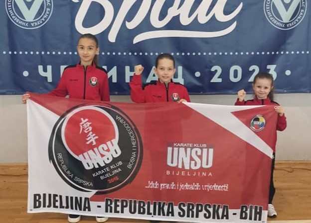 KK UNSU: Šest zlatnih, četiri srebrne i dvije bronzane medalje u Čelincu i Istočnom Sarajevu