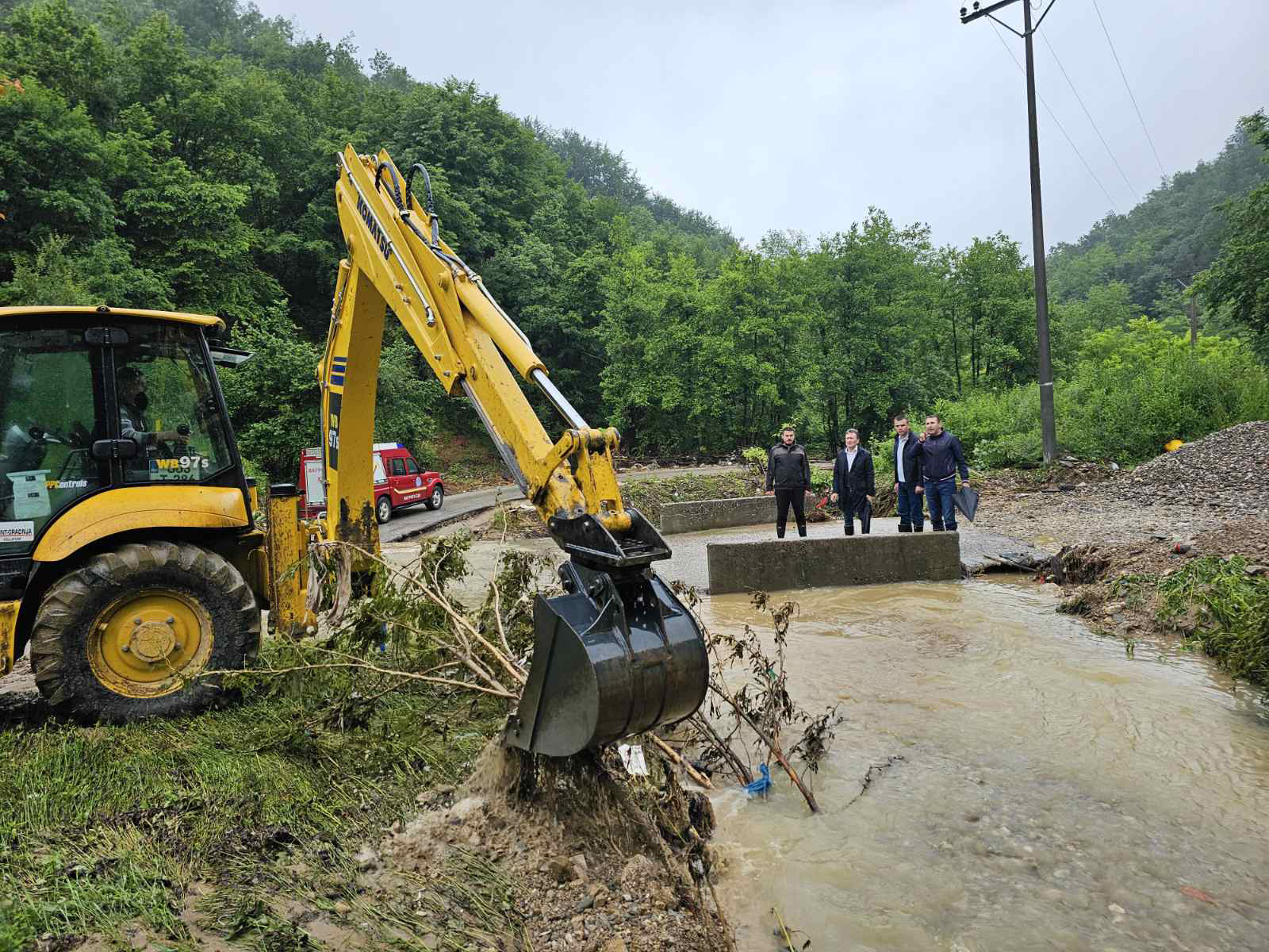 Ugljevik: Obilne padavine nanijele veliku štetu u Donjoj i Gornjoj Krćini