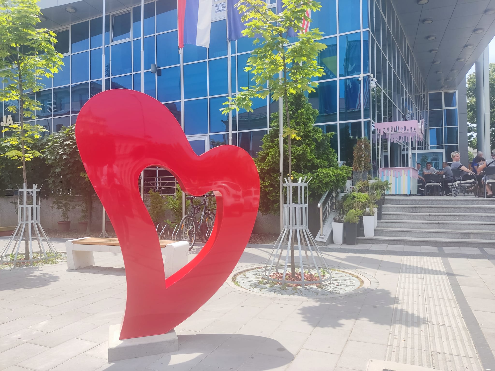 Postavljen selfi znak "Srce Bijeljine"