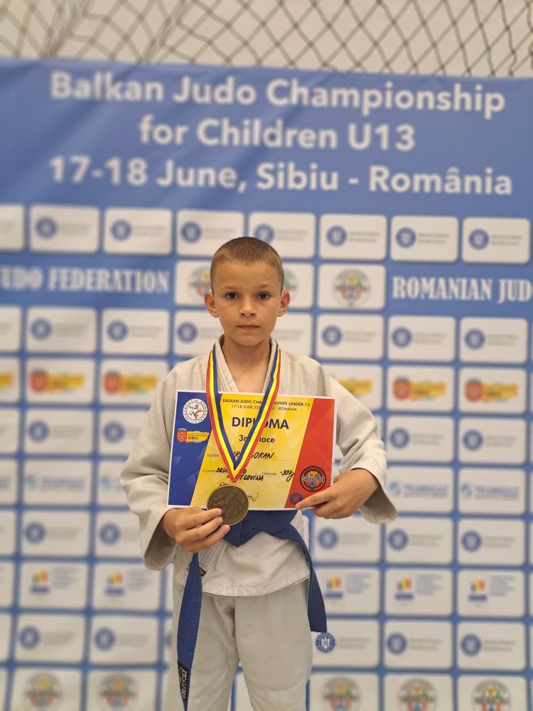Goran Đurić iz džudo kluba „Panter“ osvojio medalju na Balkanskom prvenstvu