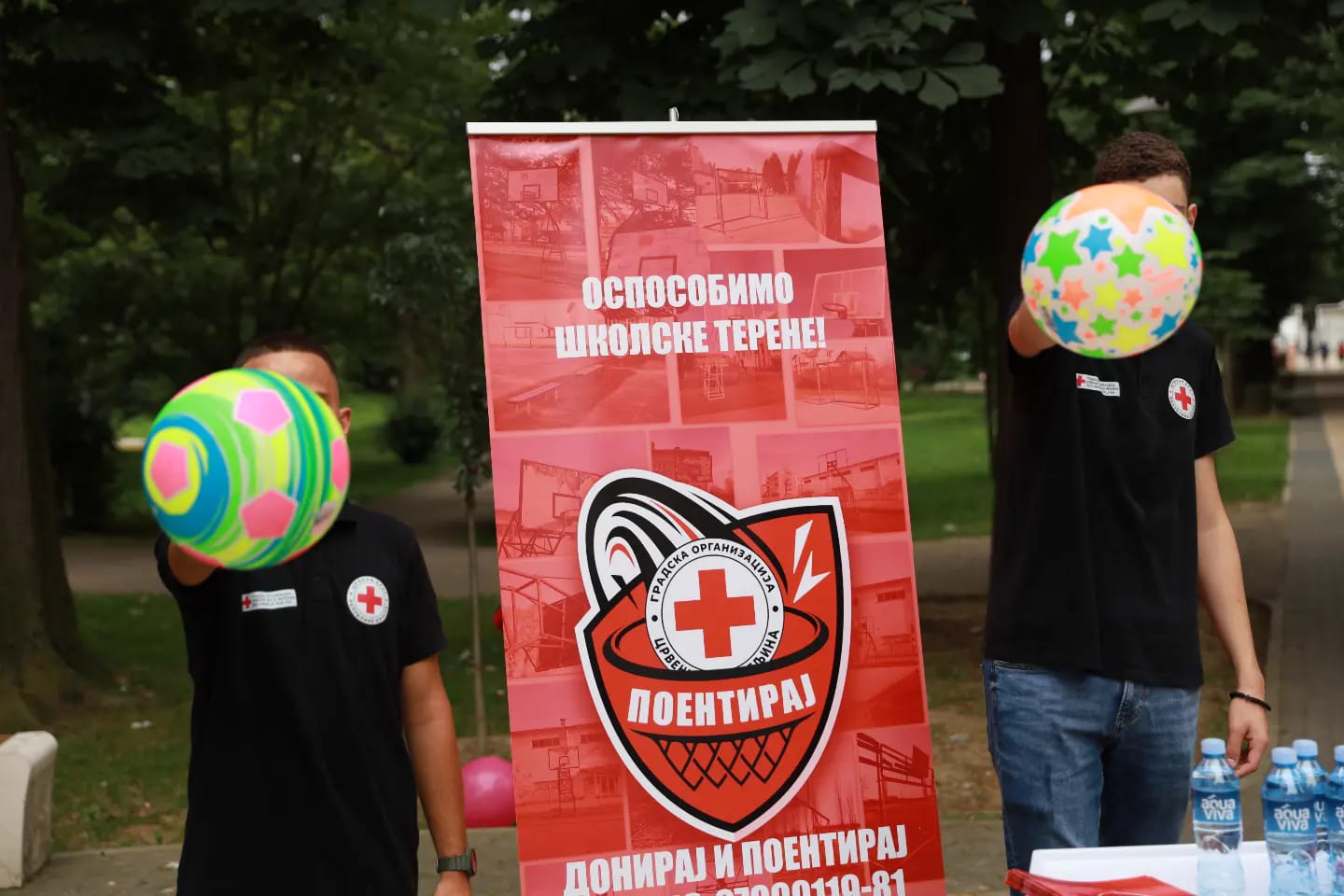 Volonteri Crvenog krsta Bijeljina organizovali druženje u Gradskom parku