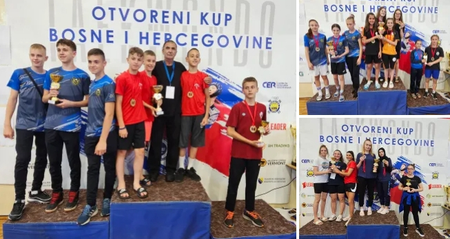 Otvoreni KUP BiH u taekwondou: Klub TKD Novi Grad Sarajevo osvojio prvo mjesto