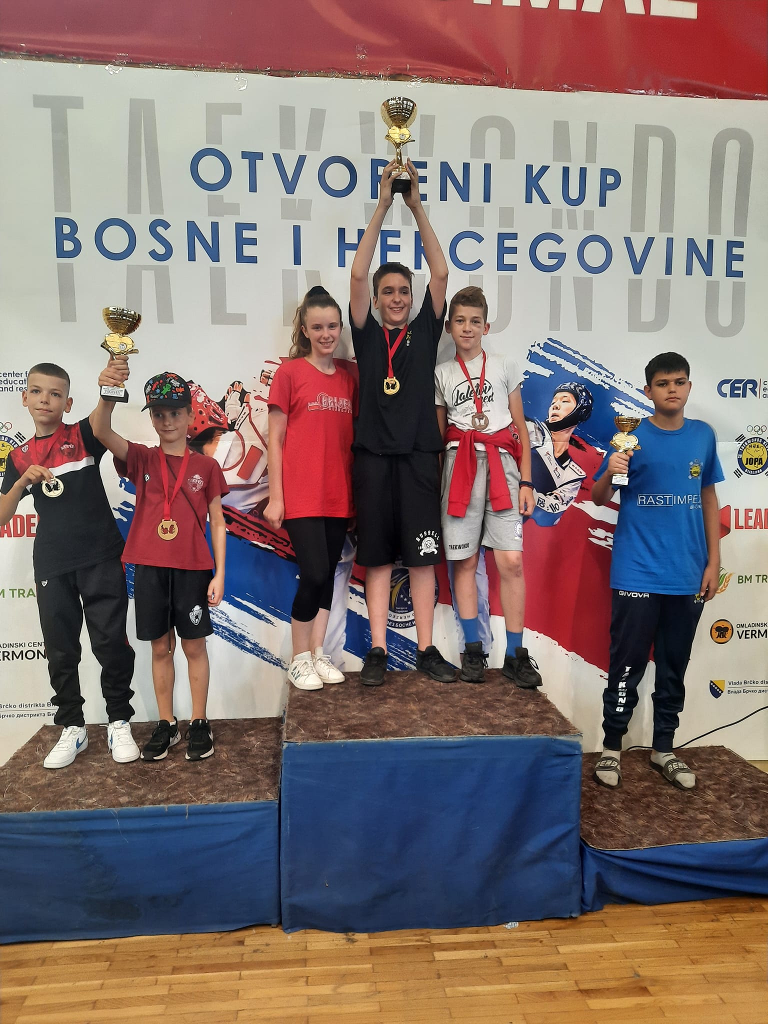 Mlađi kadeti tkd kluba "Sokol" šampioni Kupa BIH