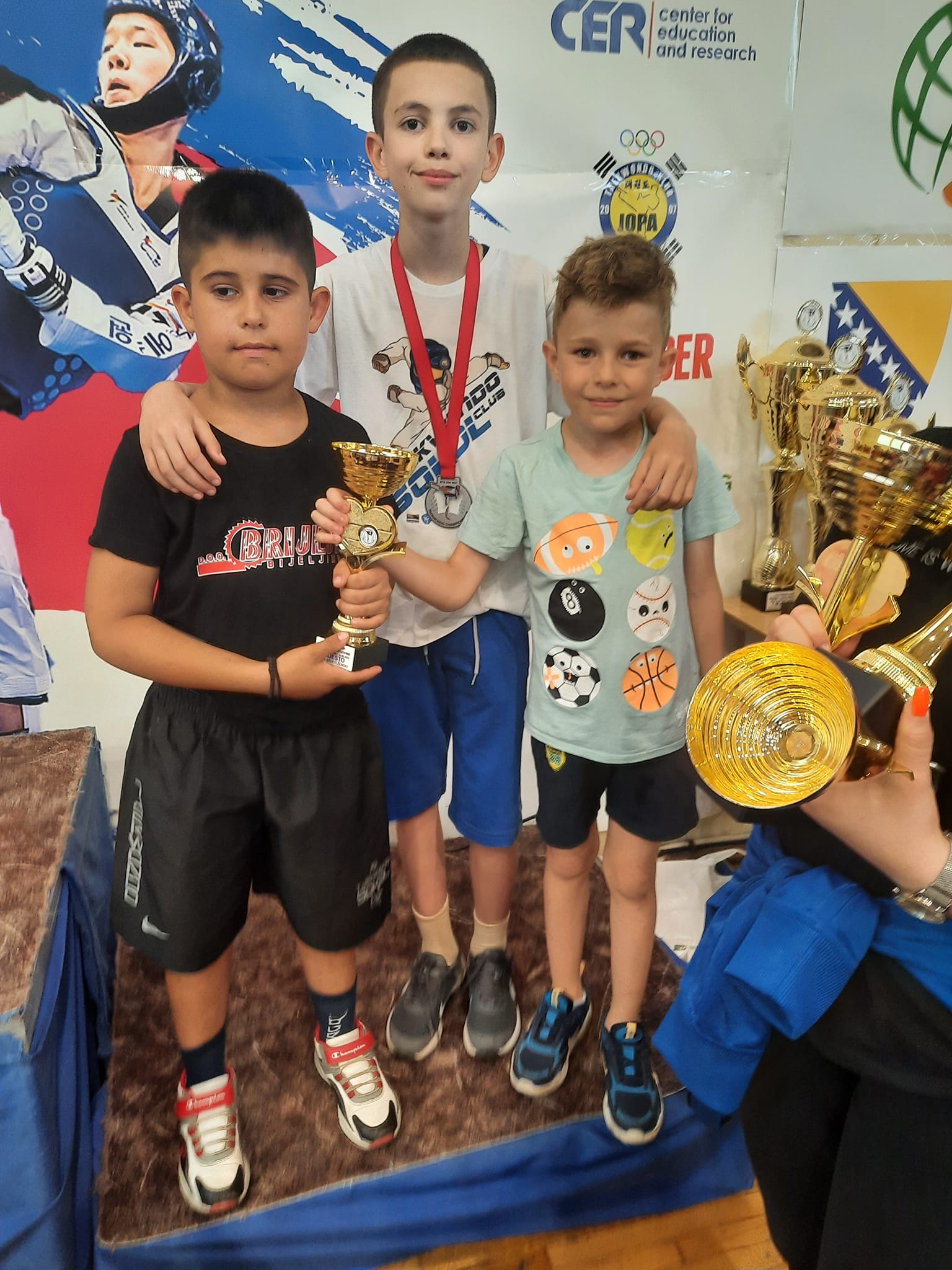 Mlađi kadeti tkd kluba "Sokol" šampioni Kupa BIH