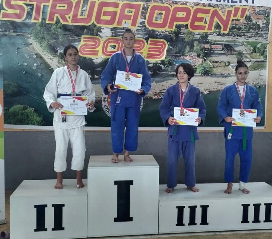 Četiri medalje za džudiste "Pantera" na turniru "Struga open"