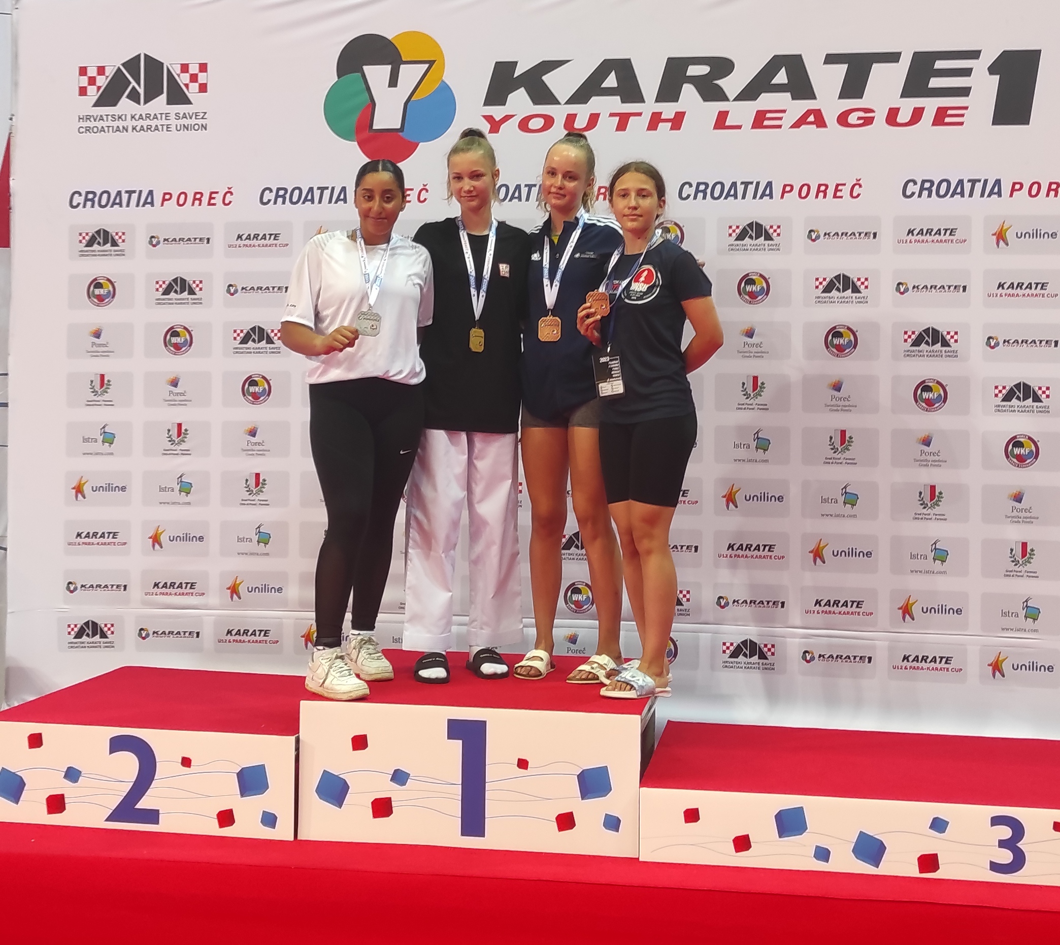Svjetska medalja za Vujić Miu Milicu i KK UNSU u Poreču